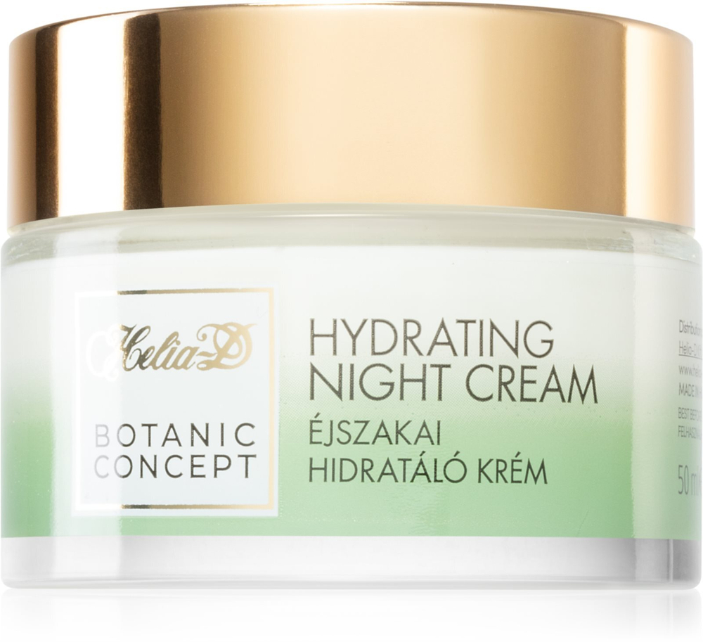 Helia-D Botanic Concept - увлажняющий ночной крем /   50  ml  / GTIN 5999569020220