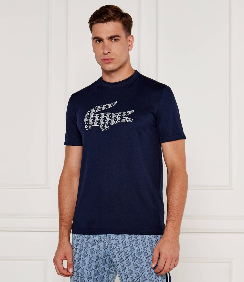 Футболка Lacoste - темно-синий(TH2623)