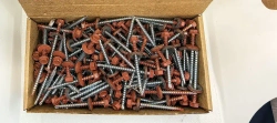 Саморез кровельный 4.8х51 3009 (красная окись) 1кг