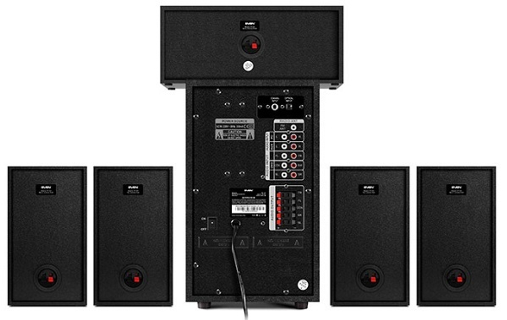 Компьютерная акустика 5.1 Sven HT-210