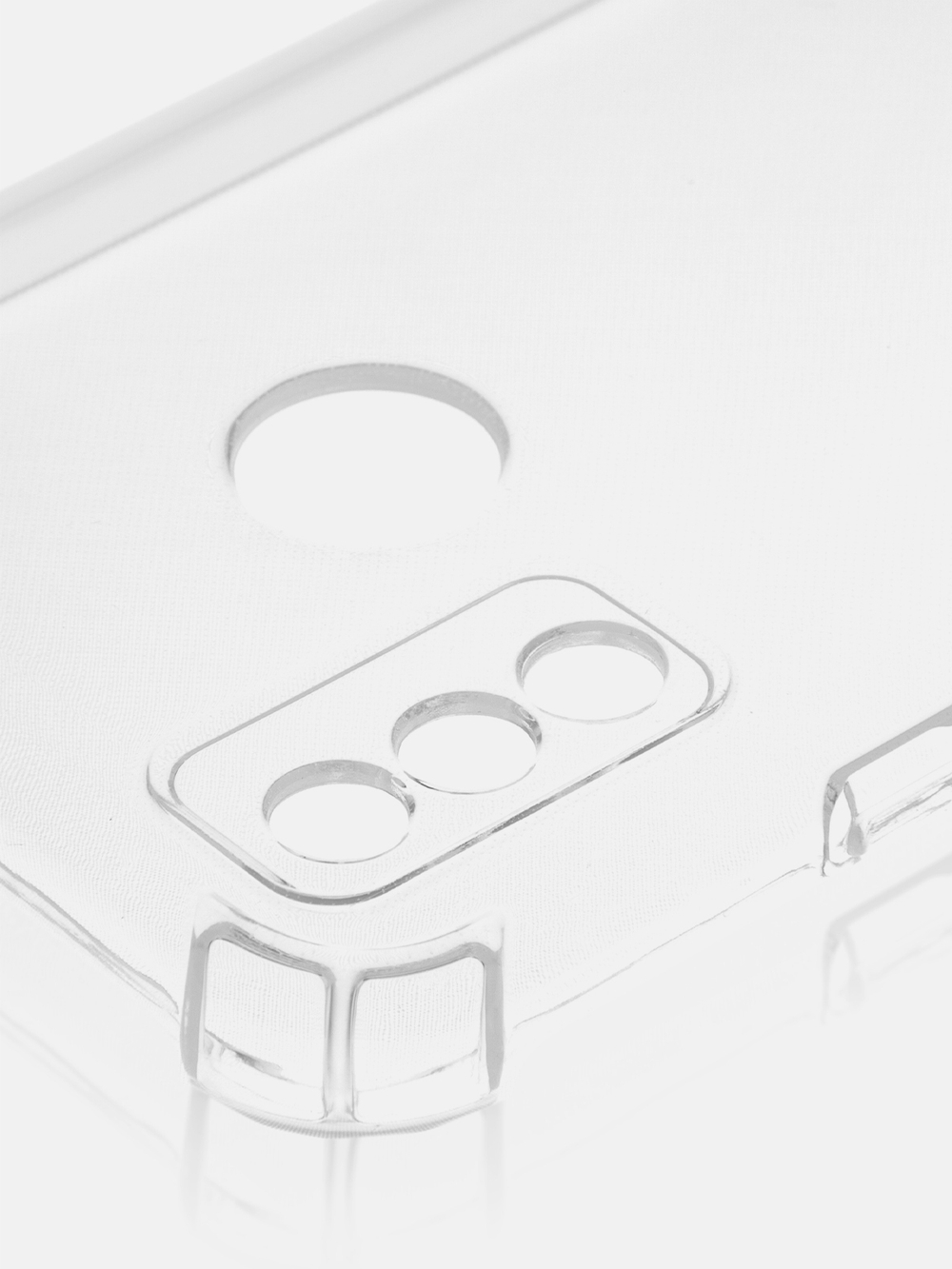 Чехол ROSCO для Tecno Spark 6 Go оптом (арт. TCN-S6GO-HARD-TPU-TRANSPARENT)