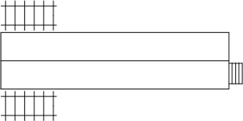 Перрон - 236х55 мм, (TT)