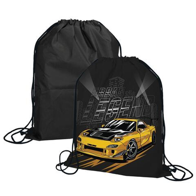 Мешок для обуви 42х34х1см "Крутая тачка" (Академия Групп)