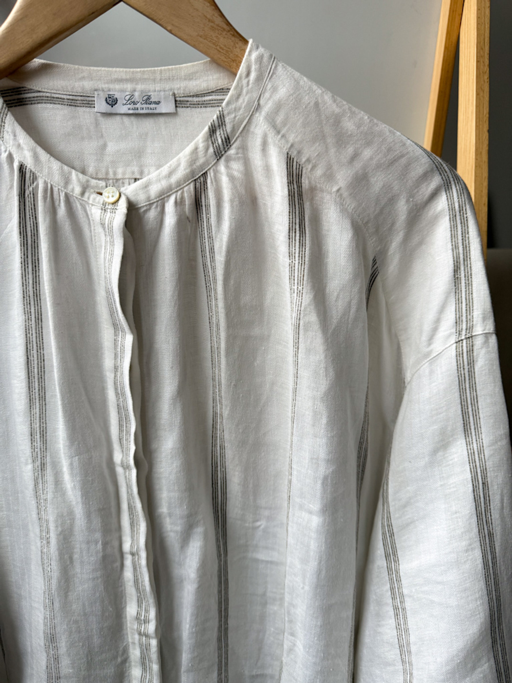 Льняная рубашка Loro Piana, S