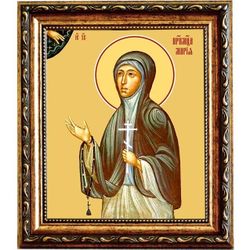 Мария Цейтлин преподобномученица, монахиня. Икона на холсте.