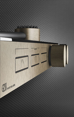 Ручной душ Gessi HI-FI, настенный, магнитный, цвет Warm Bronze Brushed PVD