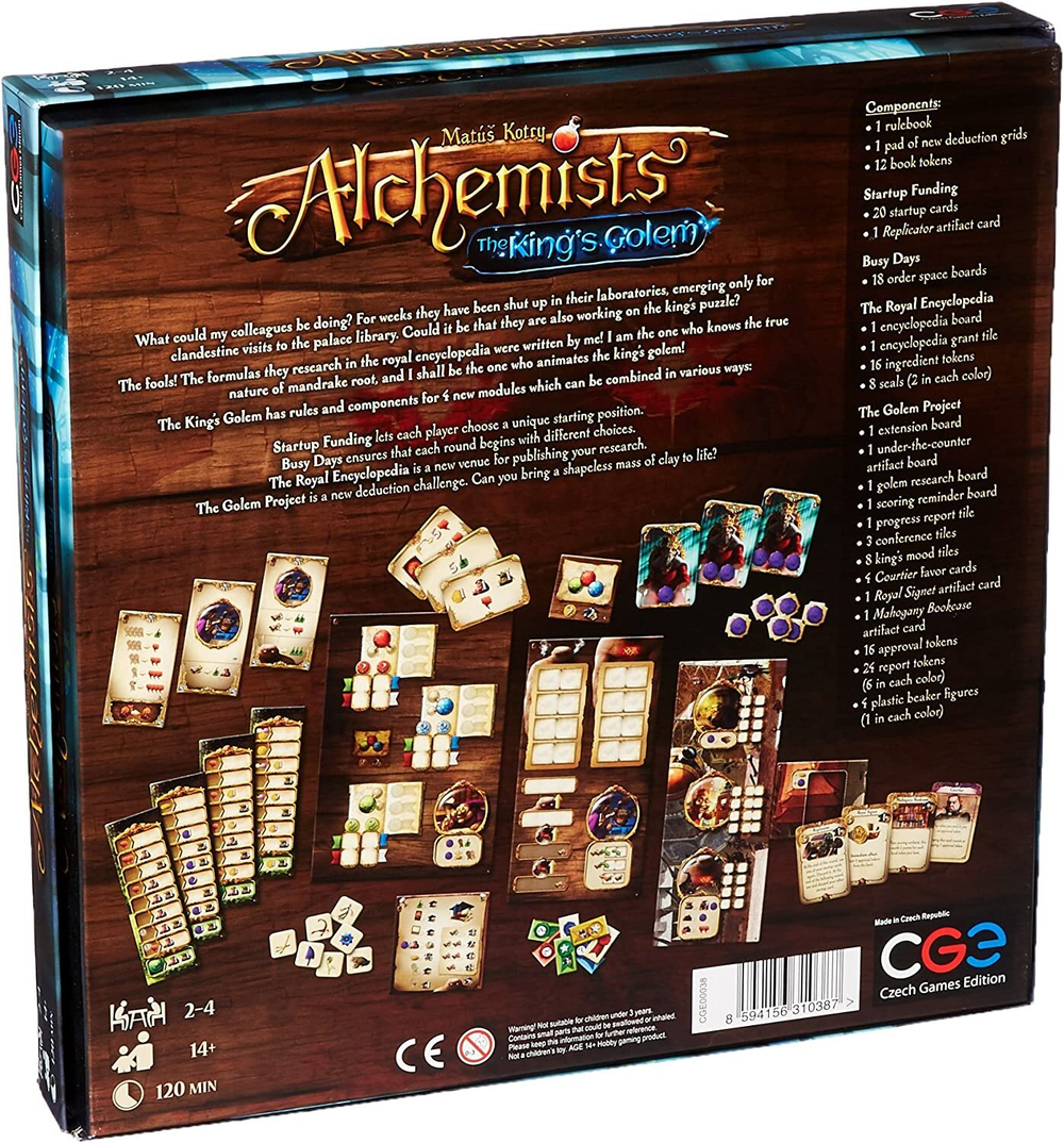 Alchemists: The King's Golem на английском языке