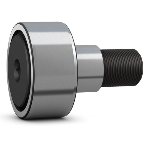 Опорный ролик с цапфой на основе роликоподшипника с эксцентриковым кольцом, встроенным уплотнением и элементами для повторного смазывания KRE 30 PP