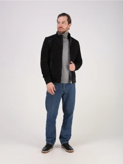 Кожаная куртка демисезонная замшевая натуральная