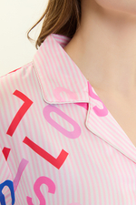 Рубашка домашняя женская розовый