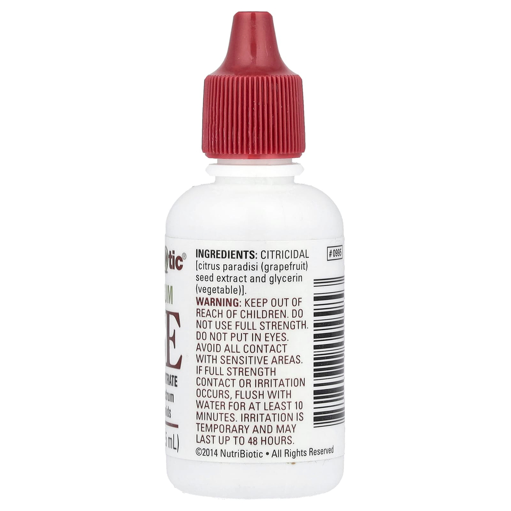 NutriBiotic, Maximum GSE, жидкий концентрат, 29,5 мл (1 жидк. унция)
