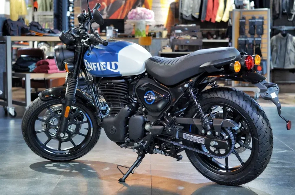 Royal Enfield Hunter 350 Rebel Blue, 2024
