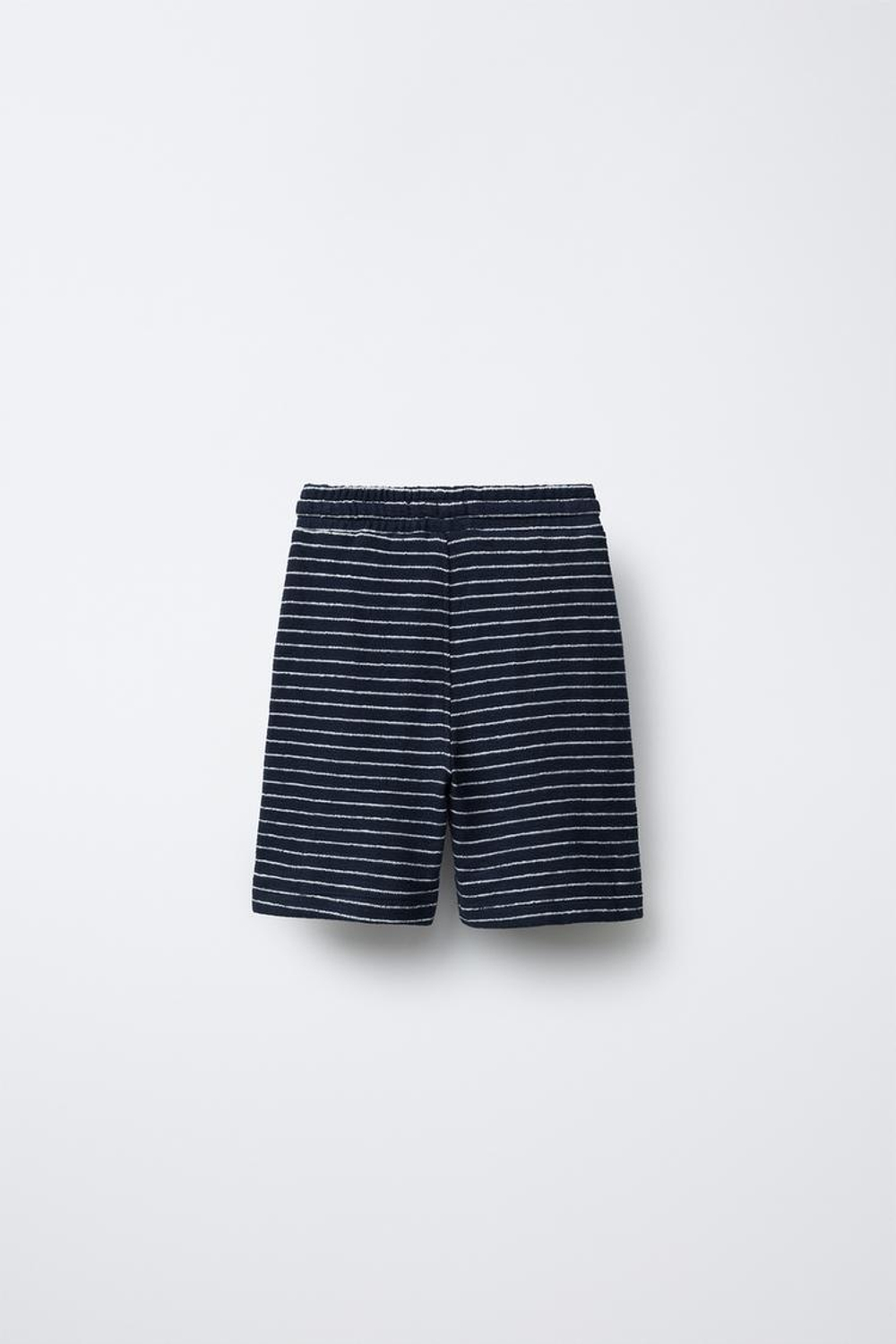 ZARA КОМПЛЕКТ ИЗ ФУТБОЛКИ И ШОРТОВ-БЕРМУДОВ, МОРСКОЙ СИНИЙ