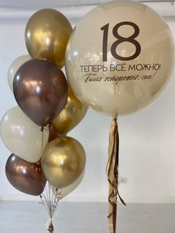 Набор воздушных шаров на 18 лет №2393
