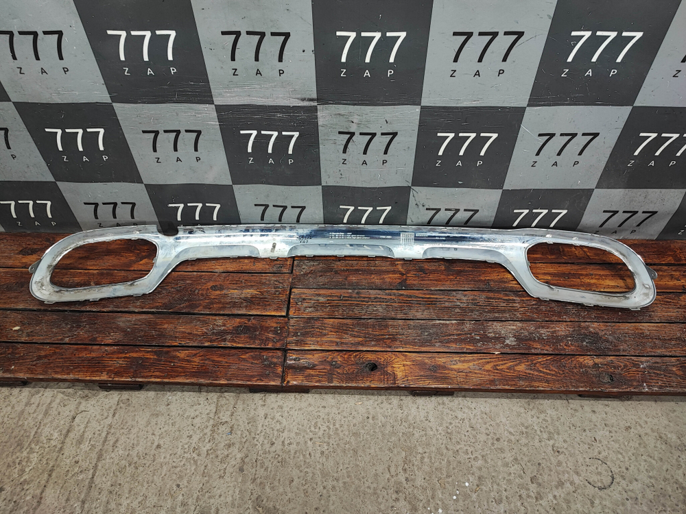 Накладка заднего бампера Mercedes GLE (V167) 18-нв Б/У Оригинал A1678852803