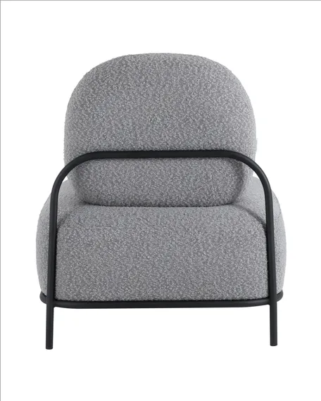 Кресло Стоун серое букле