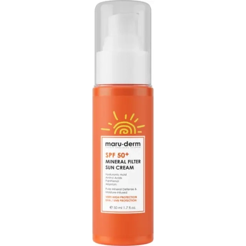 Maruderm, Крем солнцезащитный SPF 50+ Mineral Filter Sun Cream, 50 мл