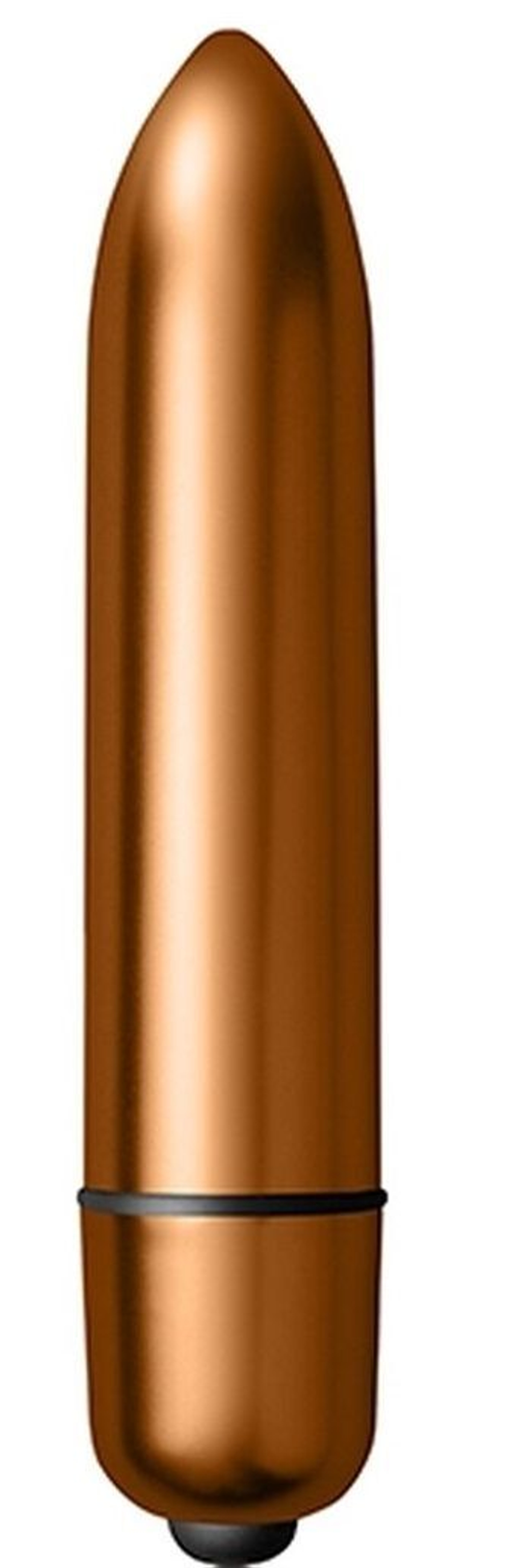 Вибропуля с 2 сменными насадками Dark Desires Kit (Цвет: черный с золотистым)