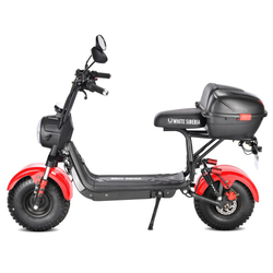Электроскутер WHITE SIBERIA MINI R 2.0 1200W RED