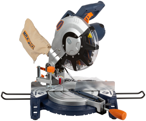 Пила торцовочная 1800 Вт, 4500об/мин, лазер, 255/25,4мм, 85208