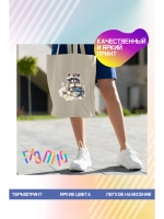 Термонаклейка на одежду, термопринт "Енот"