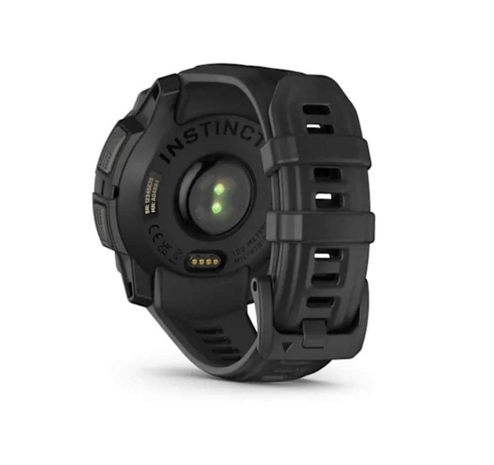 Умные часы Garmin Instinct 3 45mm Amoled Black with Black Band (010-02936-40)
