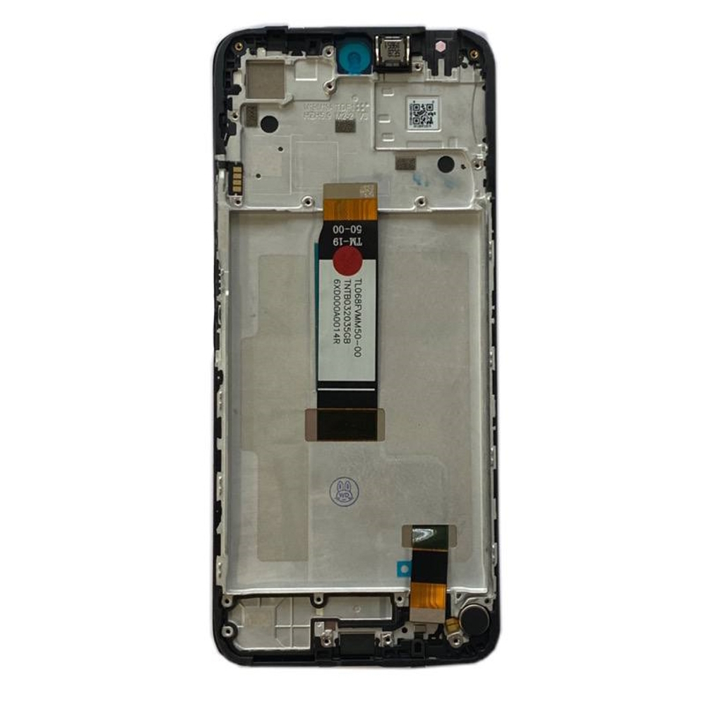 Дисплей для Xiaomi Redmi 12 4G с тачскрином и рамкой Черный - OR