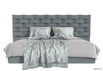 Кровать Fortress с широким изголовьем