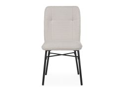 Стул на металлокаркасе Denis beige / black
