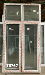 Окно Пластиковое Б/У 245(в) х 134(ш)