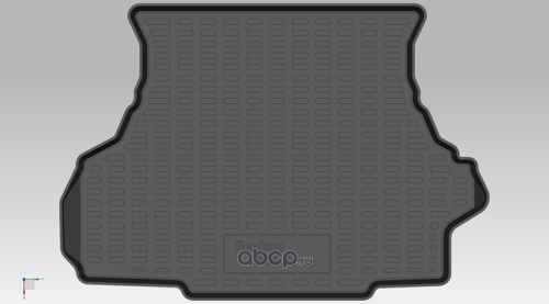 Коврик багажника /21099/ пласт. (REZKON)