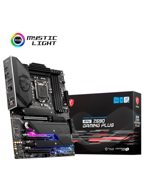 Материнская плата MPG Z590 GAMING PLUS LGA1200 DDR4 M.2 ATX