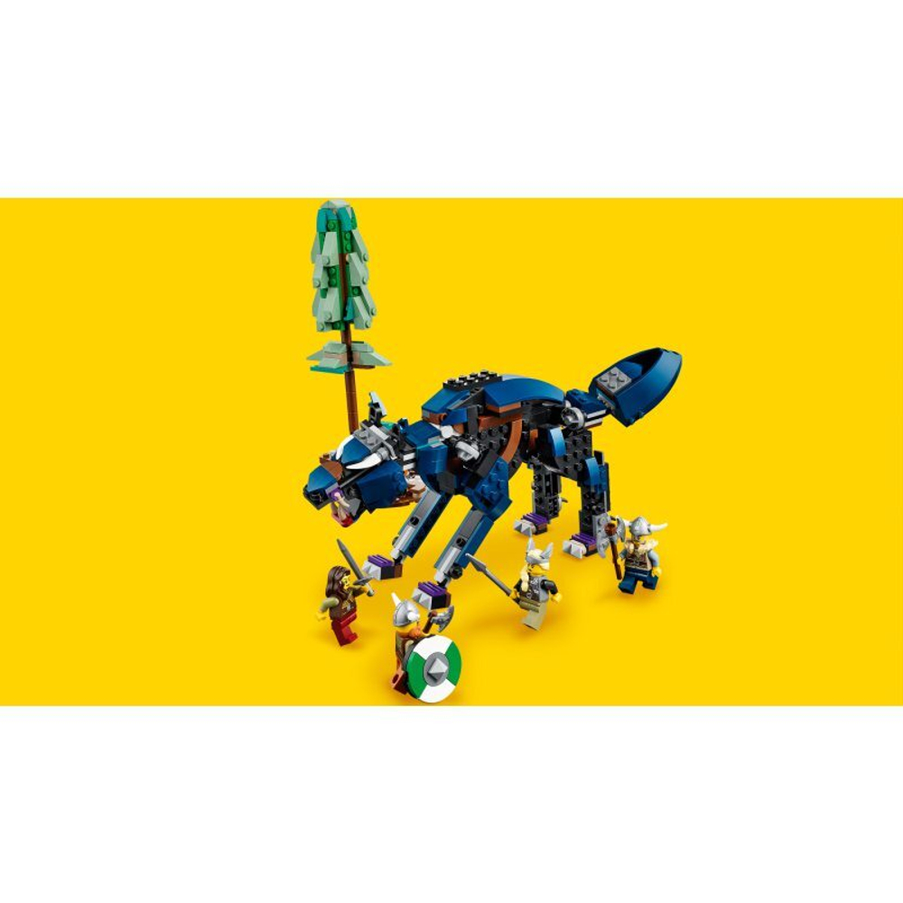 Конструктор LEGO Creator 3 в 1 31132 Корабль викингов и Змея Мидгарда
