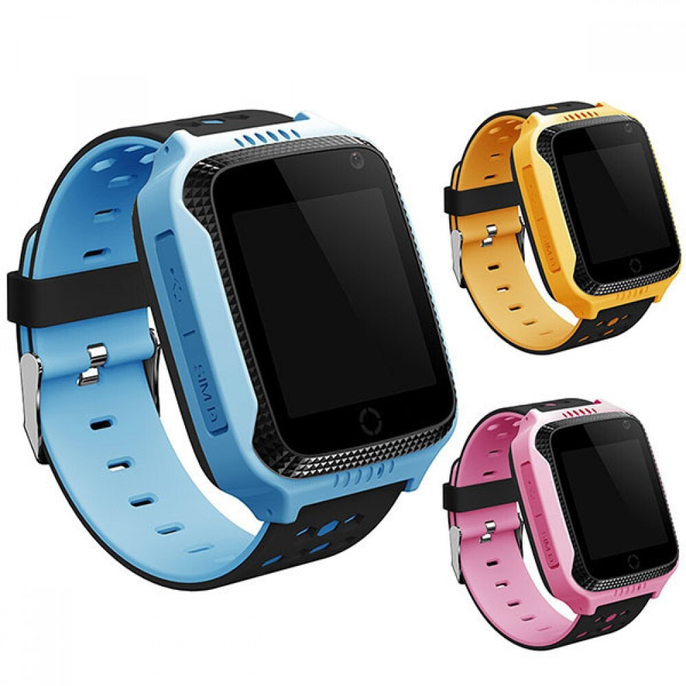 Смарт-часы Q529 GPS (черный/розовый)