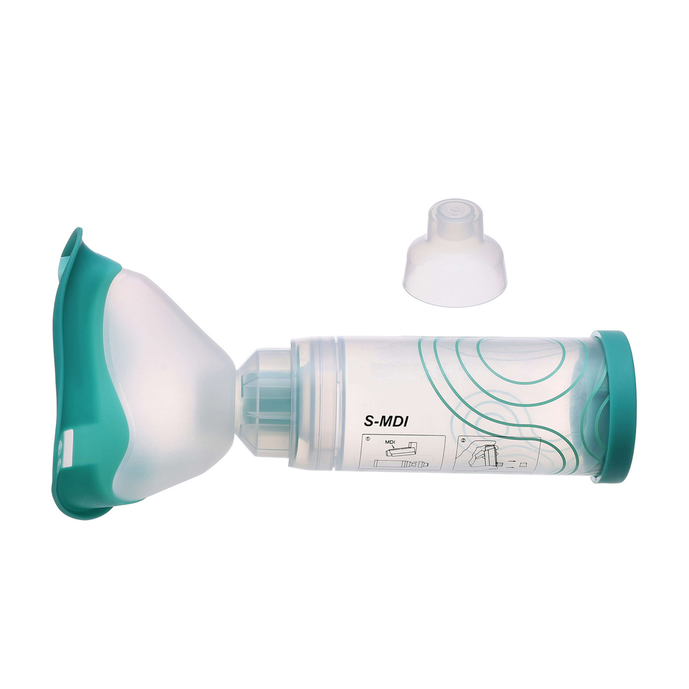 Антистатическая клапанная камера/спейсер аэрозольная, proMEDANZ S-MDI с маской