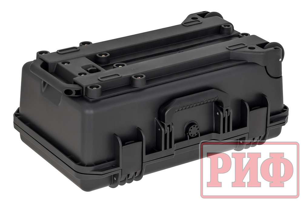 Кейс защитный ударопрочный РИФ 551x358x226 мм на колесах с телескопической ручкой IP67