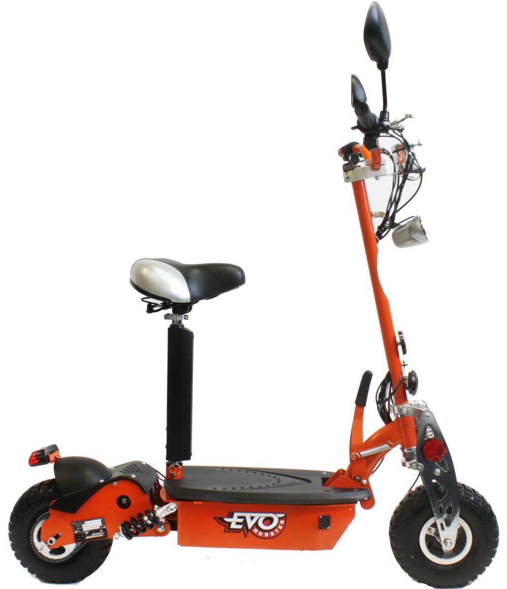 Электросамокат My Toy 1000ват, 36 вольт, цвет красный