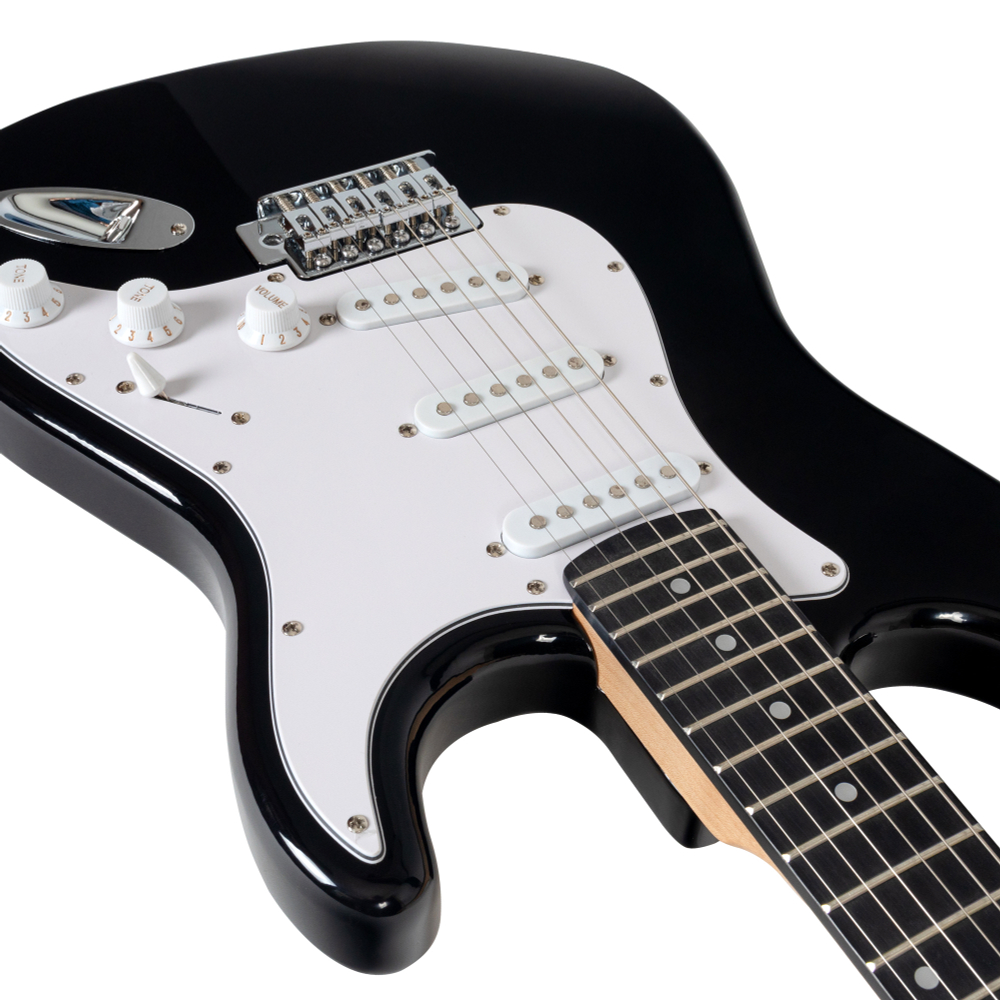 Электрогитара ROCKDALE Stars Plus SSS Black