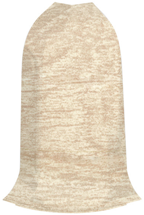 Угол наруж для плинтуса ПВХ + кроншт 58мм 2шт/уп 5801