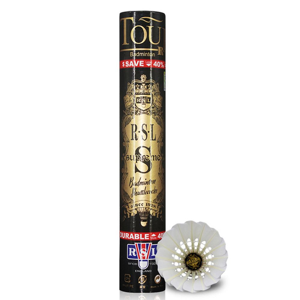 Перьевые воланы RSL SUPREME скорость 78