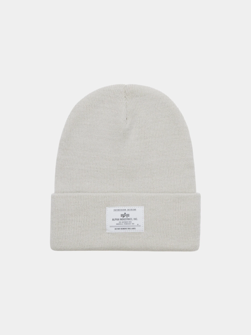 Alpha Essential Beanie (dune white - серо-белый)