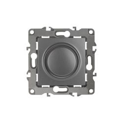 12-4101-12 ЭРА Светорегулятор поворотно-нажимной, 400ВА 230В, IP20, Эра12, графит