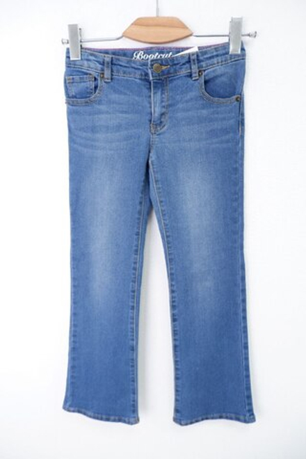 Джинсы Bootcut базовые на 10 лет