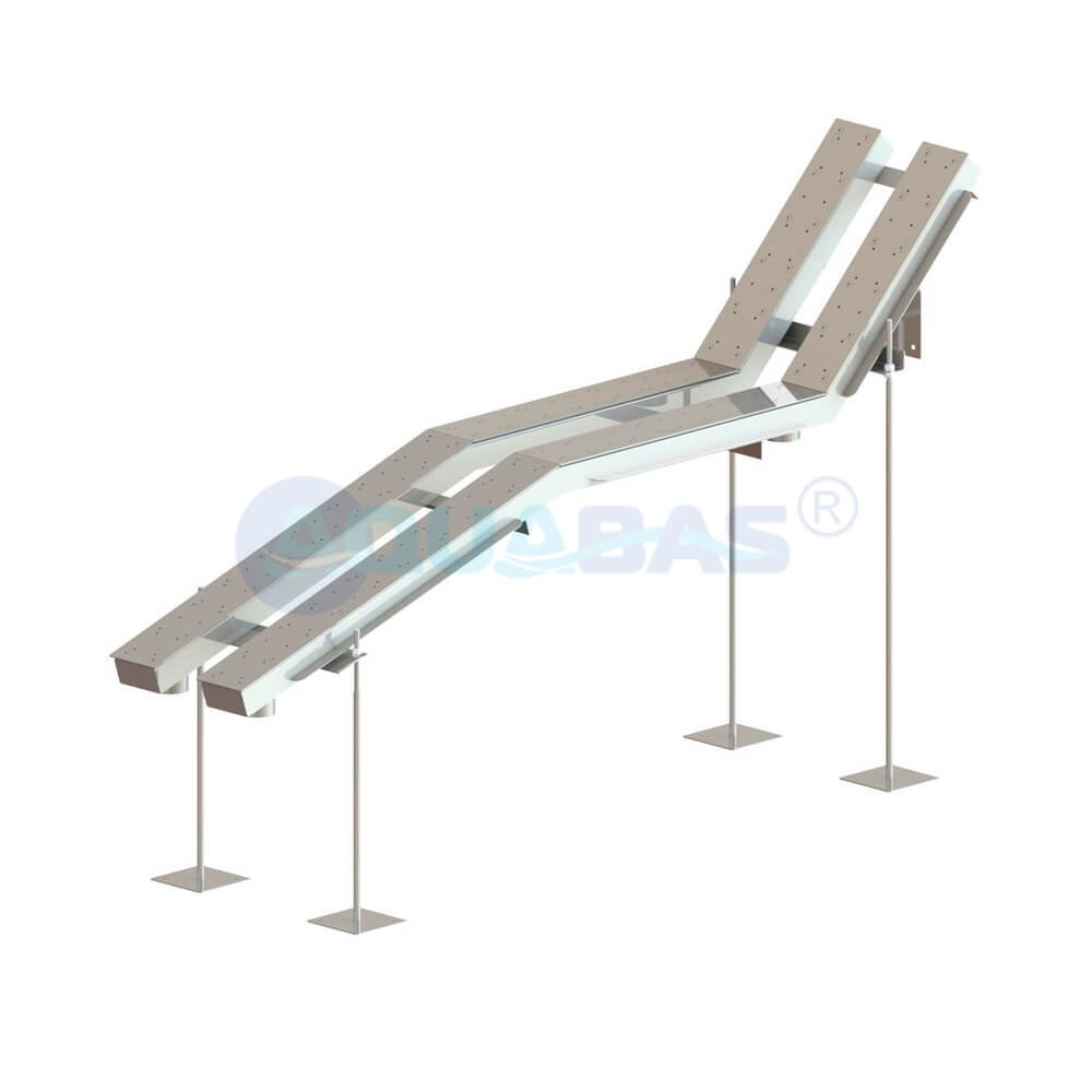 ЛА.02.0/1 Лежак аэромассажный AISI-316
