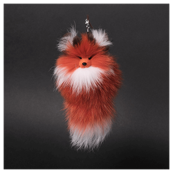 Брелок из меха «Лисичка»