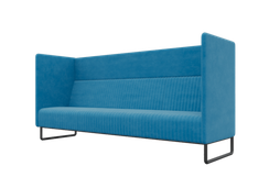 Bronks Диван трехместный BROS-3 Forward 785/Металл Черный 2100*760*1180