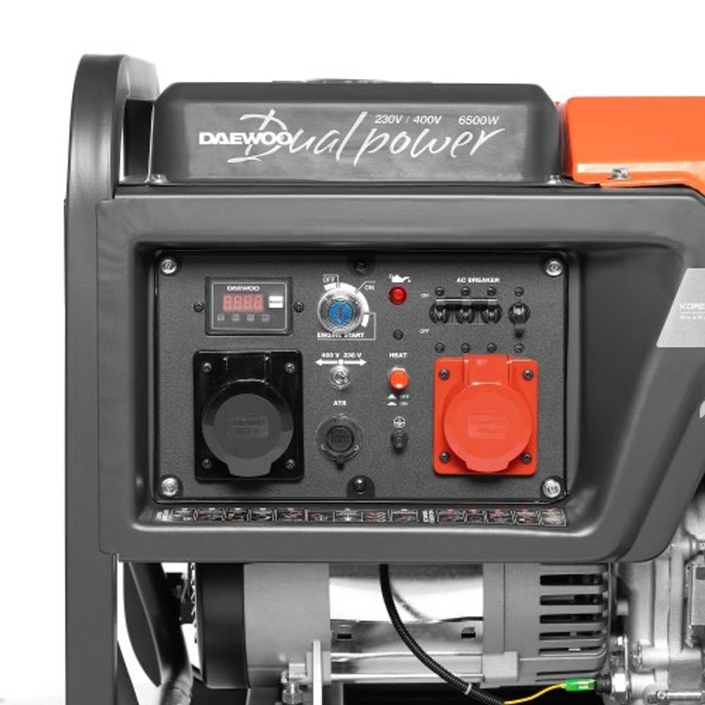 Генератор дизельный с воздушным охлаждением DAEWOO DDAE  6000DXE-3 открытая DDAE 6000DXE-3 (2024)