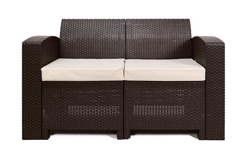 Раттан Премиум / Rattan Premium, диван двухместный, венге
