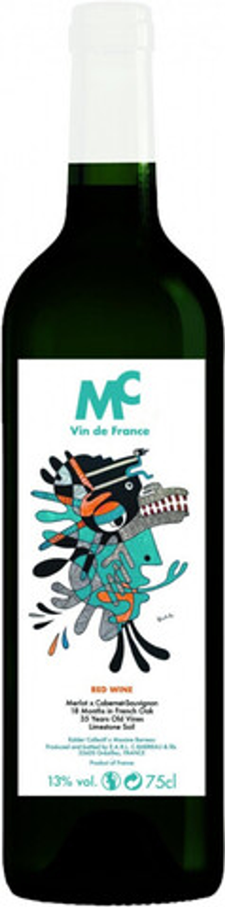 Эм Си сух крас 0,75 л 13,5% Виньобль Барро Франция