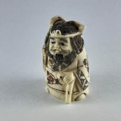 Статуэтка нэцкэ Бог Бисямонтэн (Тамонтэн)